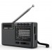 Ραδιόφωνο Παγκοσμίου Λήψεως XHdata D-368 FM/AM/SW με Bluetooth & MP3.